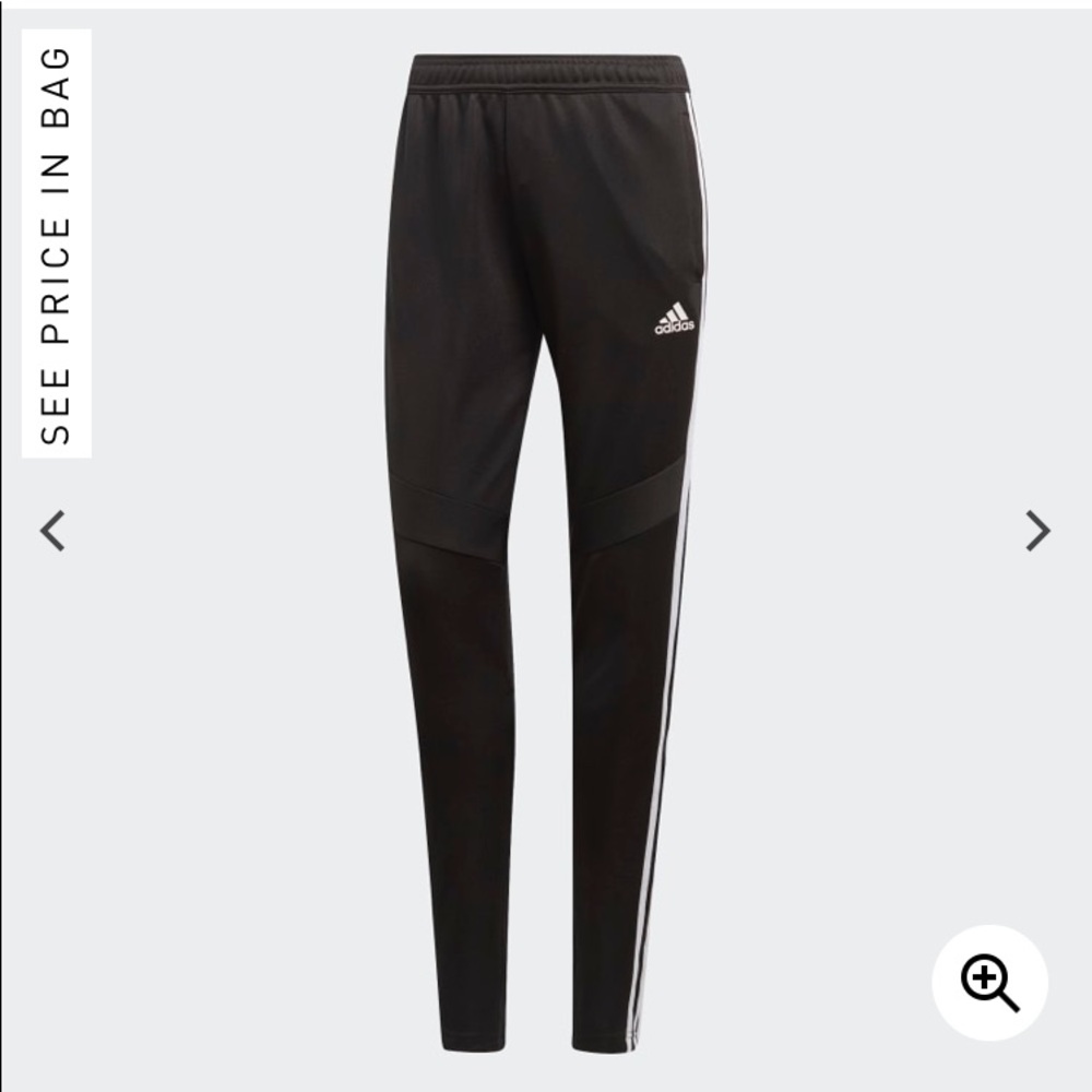 Black ADIDAS Joggers/Soccer Sweats